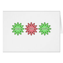 Peace Love Earth Greeting Cards