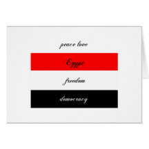 Peace love Egypt Cards