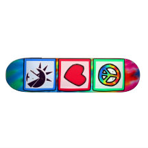 Peace, Love, Egyptians Skateboard Decks