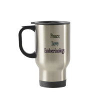 Peace, Love, Endocrinology Coffee Mugs