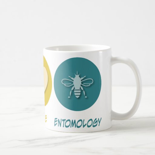 Peace Love Entomology Mug
