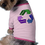 Peace Love Equality pet clothing