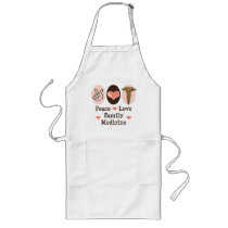 Peace Love Family Medicine Apron