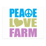 Peace Love Farm Postcards