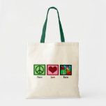Peace Love Farm Tote Bags