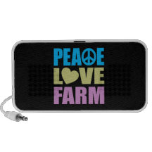 Peace Love Farm Travelling Speaker