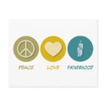 Peace Love Fatherhood postcards