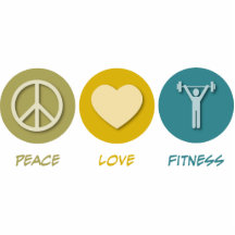 Peace Love Fitness Photo Cutouts