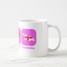 Peace Love Georgia Mug