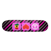 Peace Love Ghana Skateboard Deck