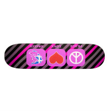 Peace Love Greece Skateboard
