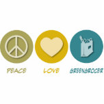 Peace Love Greengrocer photo sculptures