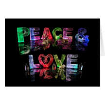 Peace & Love Greeting Cards