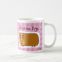 peace, love, guinea pigs mug