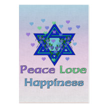 Peace Love Happiness Business Cards