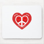 Peace Love & Happiness II Mouse Pads