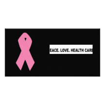 Peace. Love. Health Care. Headline Photo Cards