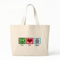 Peace Love Hippos Bags