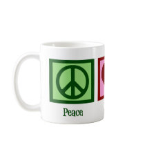 Peace Love Hippos Mugs
