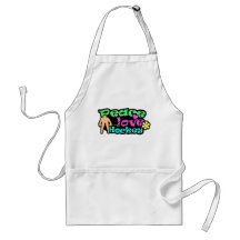 Peace, Love, Hockey; Retro Aprons