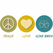 Peace Love Home Brew Photo Cutout