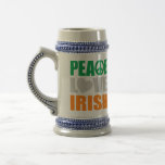 Peace Love Irish Coffee Mugs