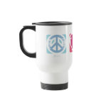 Peace, Love & Irish Luck 2 Travel Mug