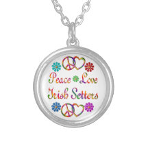 PEACE LOVE IRISH SETTERS JEWELRY