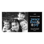 Peace Love & Joy - Photo Card