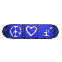 Peace Love Kayaking Skate Board Decks