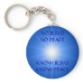 PEACE & LOVE KEYCHAIN