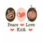 Peace Love Knit T-shirt