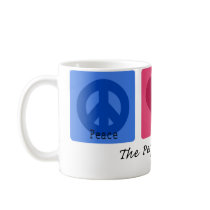 Peace Love Labrador Retriever Mugs