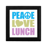 Peace Love Lunch Trinket Box