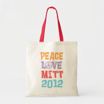 PEACE LOVE MITT 2012 BAGS