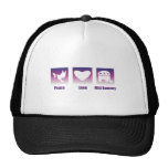 PEACE LOVE MITT ROMNEY TRUCKER HATS