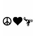 Peace Love Motocross t-shirts