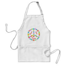 Peace Love Nanas Apron