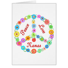 Peace Love Nanas Cards