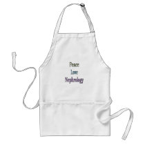 Peace, Love, Nephrology Apron