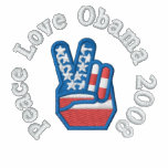 Peace Love Obama 2008 Polo Shirt