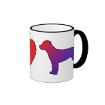 Peace Love Patterdale Terriers Mug