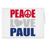 Peace Love Paul Cards