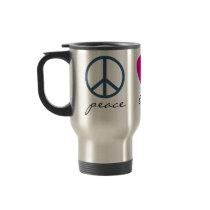 Peace Love Paws Coffee Mug