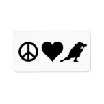 Peace Love Photography Labels