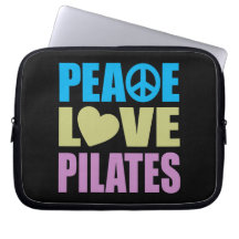 Peace Love Pilates Laptop Sleeves