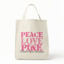 Peace Love Pink Bags