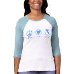 Peace Love Planet T-shirt