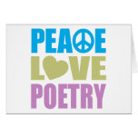 Peace Love Poetry Greeting Cards