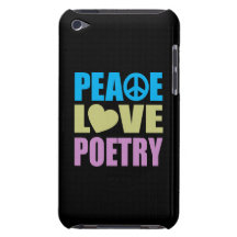 Peace Love Poetry iPod Touch Covers